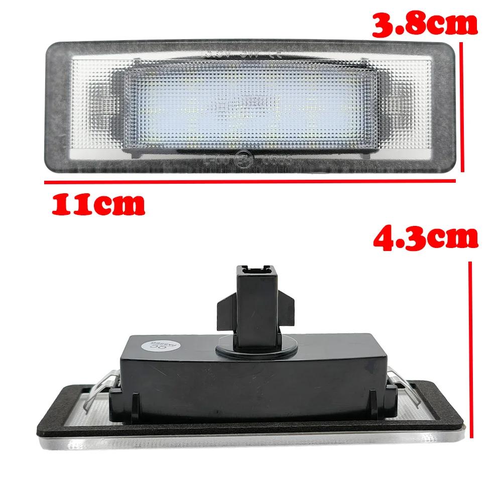 LED License Plate Light Number Plate Lamp for Hyundai Tucson (Wagon) 2019-2020 Sonata (Sedan) 2015-2017