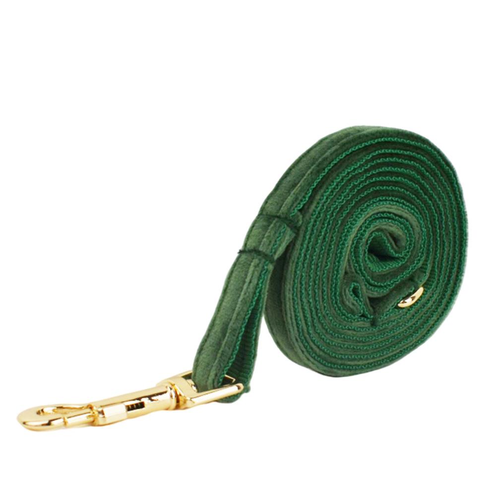 Forest green velvet cat collar pet collar cat collar cute bell cat collar bow scarf