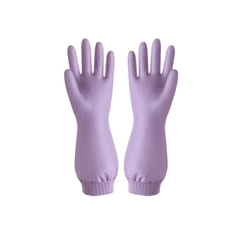 Durable Household Winter Thick Waterproof Gloves with Added Velvet