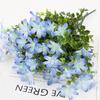 Multicolor Simulation Flower Silk Petals Faux Flower  Desktop Ornament