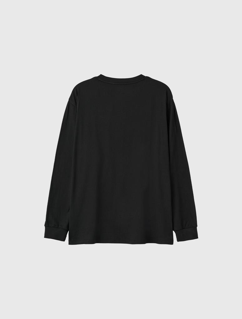 General Idea Man Heatjet Round Neck T-Shirt [Black] / Sbe3U01008