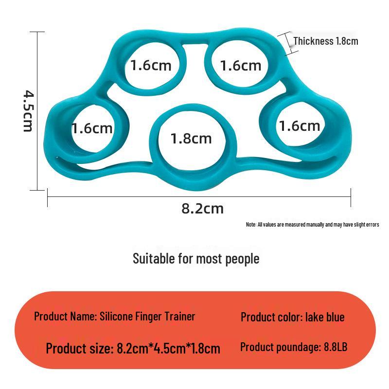 Spot Silikon Fingerkraft & Flexibilität Widerstandsring Trainer