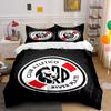 "Club Atlético River Plate Set" Bedding Duvet Cover Set Duvet Cover Pillowcases  (1 * Duvet Cover 2 * Pillowcases, Without Duvet Insert)