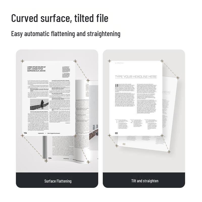 Deli GK201 A3 22MP Dual-Camera Document Scanner CN plug (adapter included)