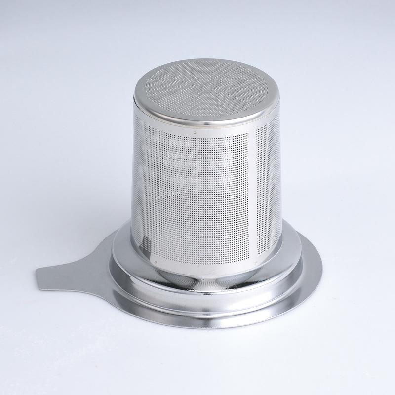 Colador de té reutilizable de acero inoxidable, cesta para infusor de malla, Infusor de hojas de té sueltas