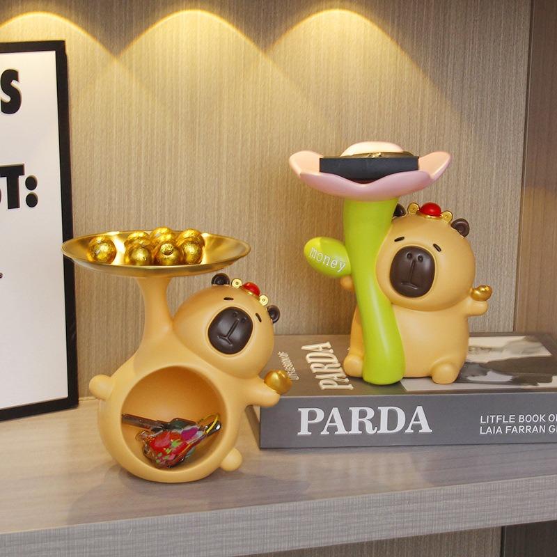 Capibala Key Storage Entrance Decoration Ornaments Entrance Shoe Cabinet Living Room Home Housewarming New Home Gifts