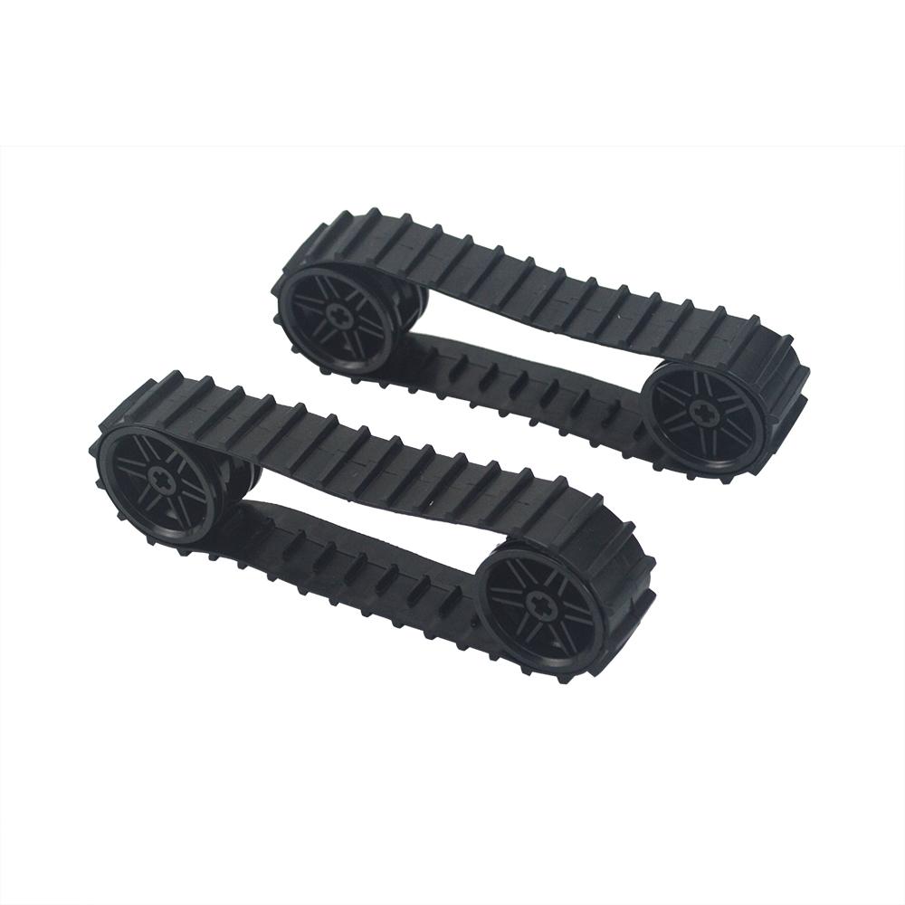 MOC Technical Caterpillar Tank Tracks Building Blocks Chain LinkExcavator Wheel Parts Brick Toy DIY Compatible 57519 88323 3711