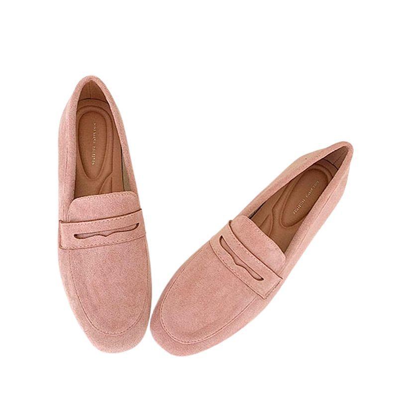 2025 New Women Flat Shoes Woman Loafers Spring Autumn Casual Suede Slip On Woman Shoe Comfortable Lightweight Shoe Mujer Sapato