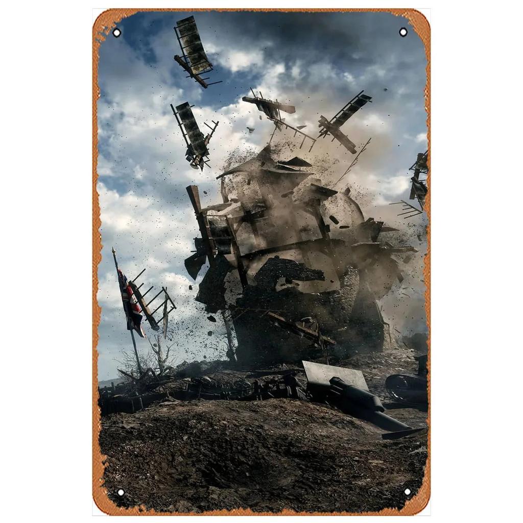 Metal Poster Classic Moive Tin Sign Metal Plaque Poster for Bar Club Wall Decor Retro Home Bedroom Vintage Wall Plate Pendant