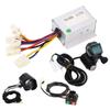 24V 250W Elektrofahrrad Umbausatz Gebürsteter Controller Daumengas mit Sperrschlüsseln Scheinwerfersatz