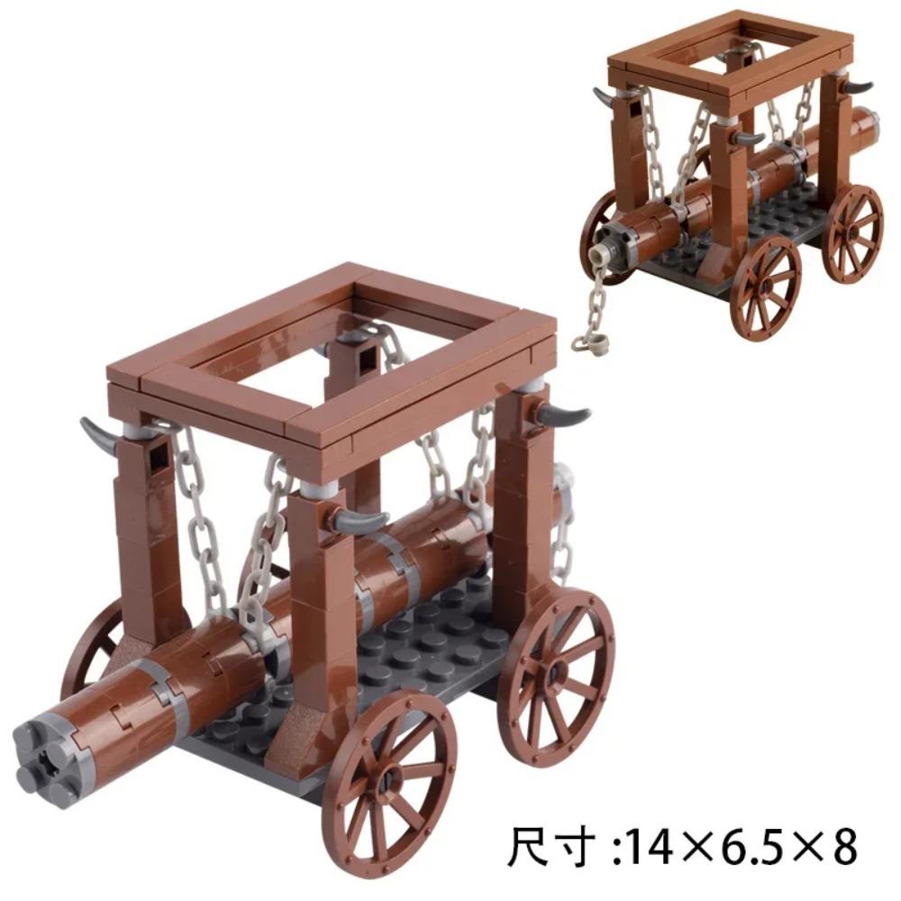 MOC Medieval Building Blocks Set Accessories Smithy Bedroom Table Bar Furniture Kitchen Assembly Boy Toy Mini Bricks K027 DIY