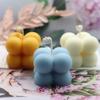 3D Bubble Cube Candles Silicone Mold Magic Ball Aromatherapy Soap Plaster Decor Art Handmade Baking Chocolate Dessert Cake Mould