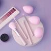 Sada štětců na make-up se 3 houbičkami na make-up pro tekutý make-up, pudry, korektory, tvářenku, aplikátor na oční stíny Dárky na Valentýna