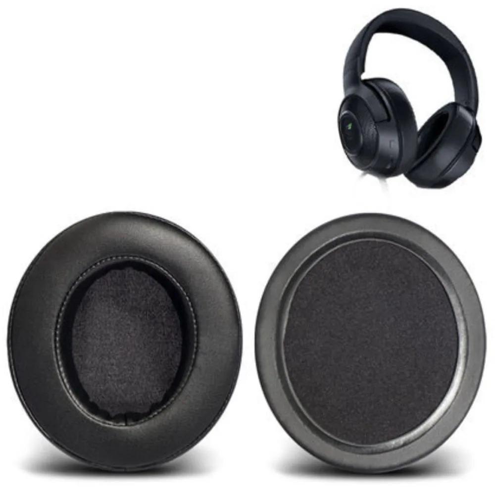 YAYINCC Ear Pad Headphone Earpads For Razer Kraken X Gaming Headphone Replacement Printed ice silk fabric Ear Pads Repair Parts