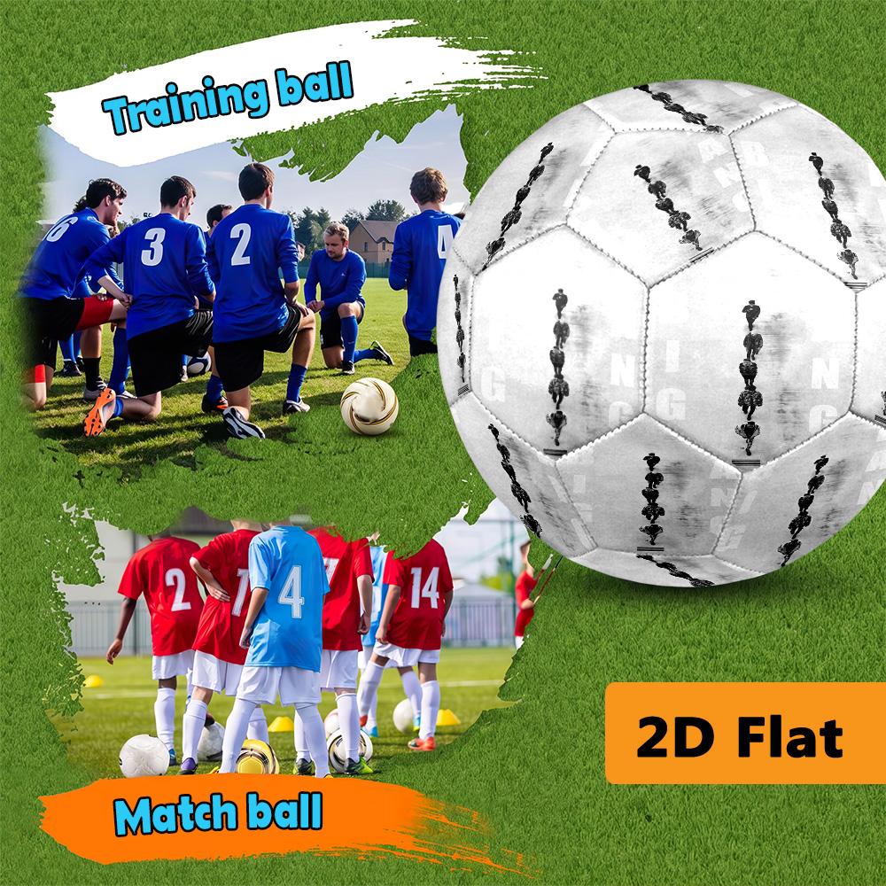 Bold Design: Big Bang Symbolism Football Suitable for Both Training and Competition Outdoor Sports Very Elastic No. 5 Football Entertainment