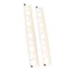 2Pcs 10 Hole Fishing Rod Racks Fishing Pole Wall Or Ceiling Storage Rack Holder Display Stand Wall Mount for Garage