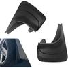 2 PCS Mud Flaps, Tire Rear Trim, 8.27 X 12.6In Splash Guards Accessories, Universal Guards Auto Car (Black)