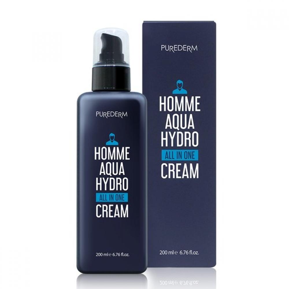 Purederm Homme Aqua Hydro All In One Cream 200ml