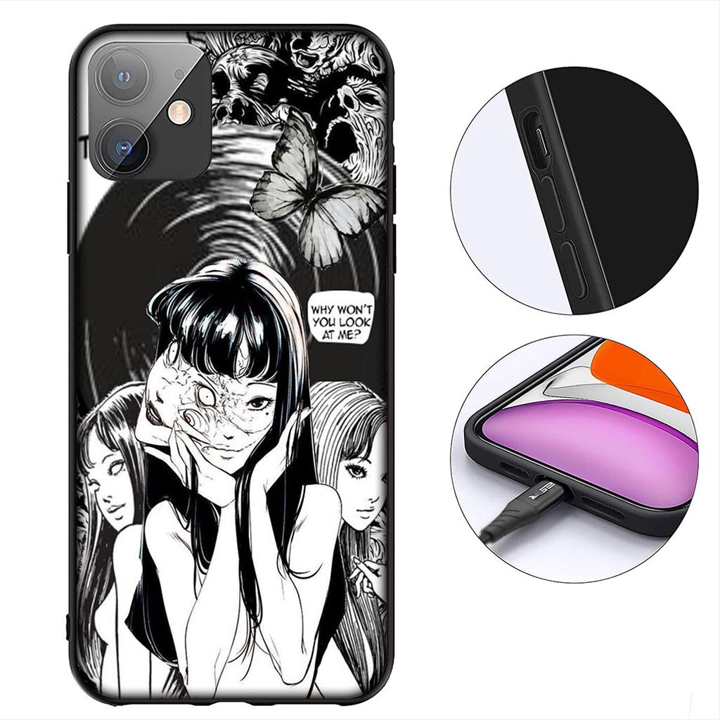 Junji Tomie Ito Collection Phone Case for Xiaomi Redmi 15C 15 A5 9A 9C NFC 9T Note 9 8 8T Protective Cover