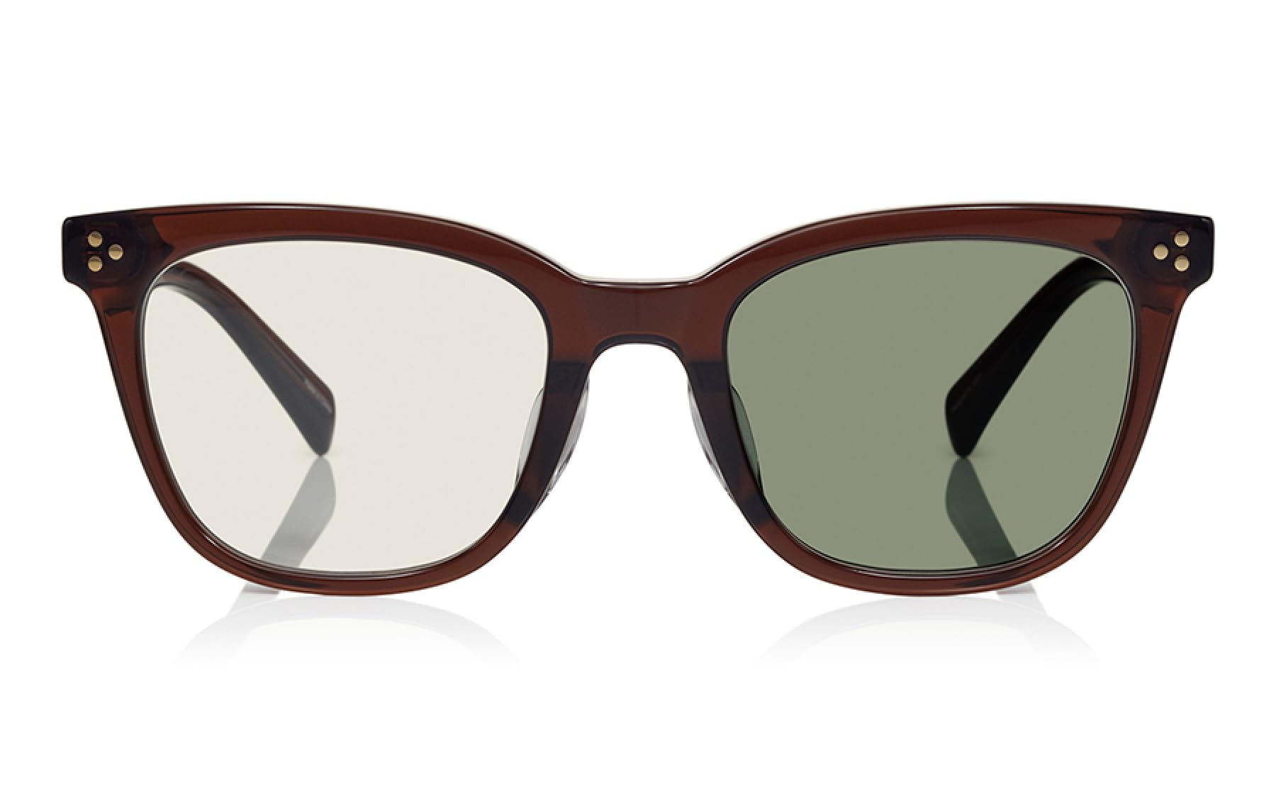 

OWNDAYS Photochromic Sunglasses for Men and UV Stylish for Driving and Going Women, Color-Changing, Protection, Out, SUN2118X-5S-C2