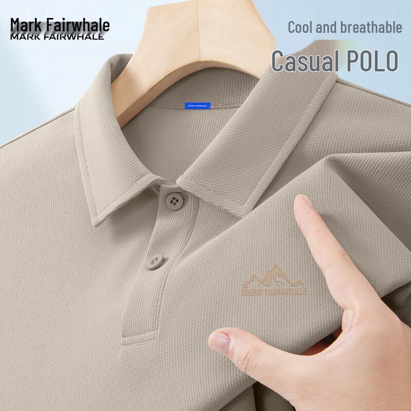 

Mark Fairwhale Men s 2026 Ice Silk Polo Shirt XL