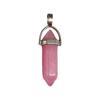 Hexagonal Stone Double-Point Pendant Sweater Chain