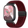 For Redmi Watch 6/5/4 XiaoMi Mi Band 8 Pro Quick Release Magnetic Woven Nylon Band Adjustable Breathable Sport Wristband