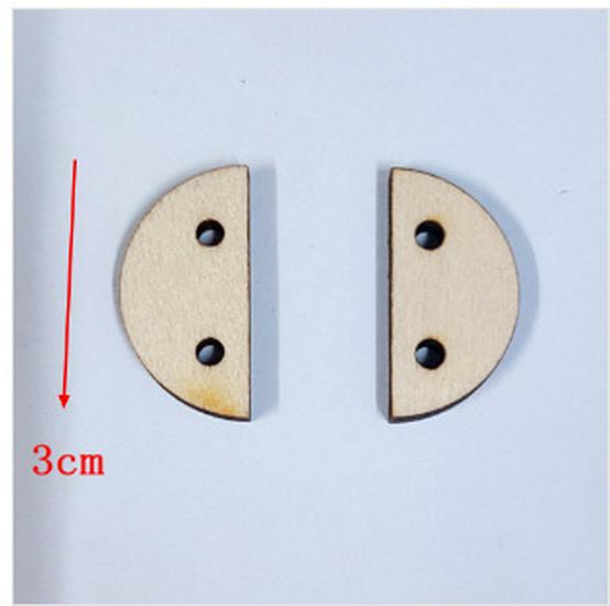 Hand-Painted DIY Busy Board: Educational Wooden Gears & Clock Ornament for Teaching and Decoration