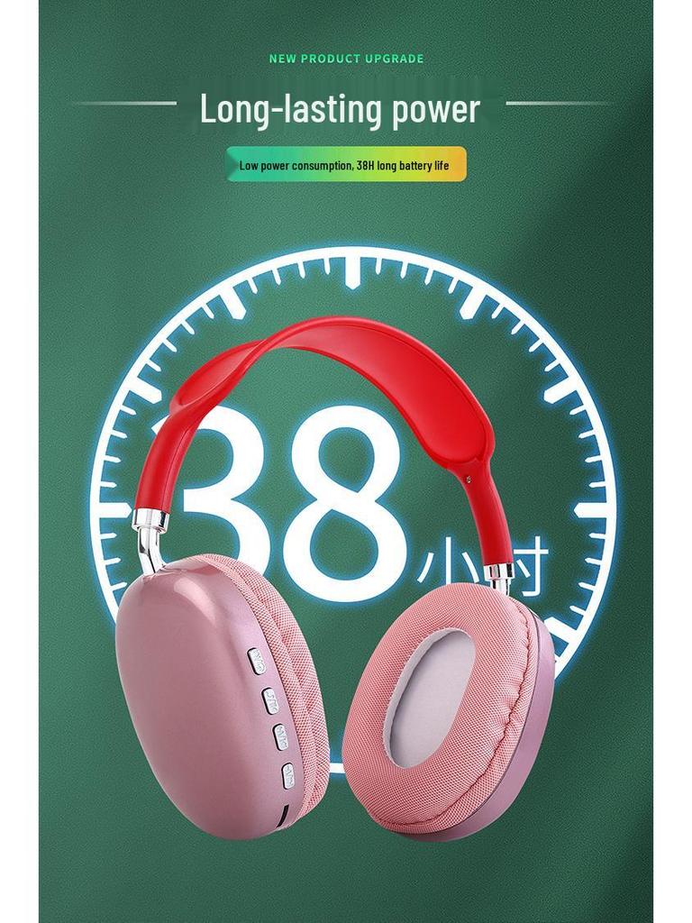 P9 Wireless Bluetooth Headset: Cross-Border, Head-Mounted, Universal for Sports and Gaming.