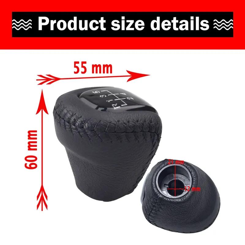 Manual Hand Speed Ball Gear Shift Knob For Buick Excelle Lacetti Nubira Daewoo 2008-2012 Shifter Head For Chevrolet AVEO 2009-20