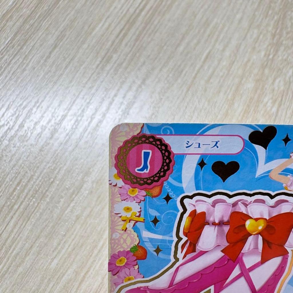 [USED] All Aikatsu! Costume Exhibition Admission Bonus Pink Stage Shoes Hoshimiya Ichigo