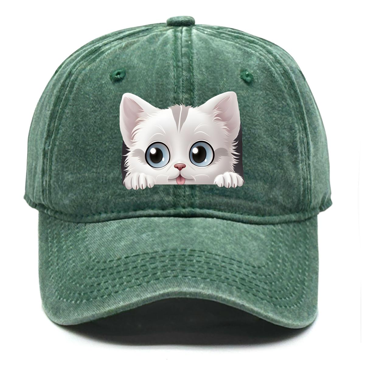 

Мила Кепка Snapback з Принтом Кота, Сонцезахисна Кепка, Кепка з Аватаром Кота для Жінок, Затишна Регульована Стрічка, Бейсбольна Кепка, Ідеальна для Активного Відпочинку