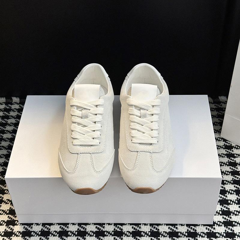 Unisex Leather Velvet Casual Shoes Men's Loafers Walking Sneakers Designer Luxury German Training Shoes for Women