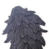 2Pcs Embroidery Flower Collar Patch Sewing DIY Crafts Fashion Angel Wing Patch