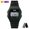 SKMEI 1412 Sport Paar Uhren Relogio Feminino Mode Damen Digitale Uhr Wasserdicht Anzeige Datum Woche Damen Armbanduhr