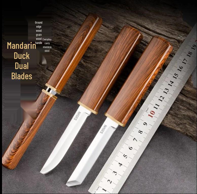 

Многофункциональный набор ножей «Дракон и Феникс»: Острые, высокотвердые ножи для фруктов и мяса для бытового или уличного использования.