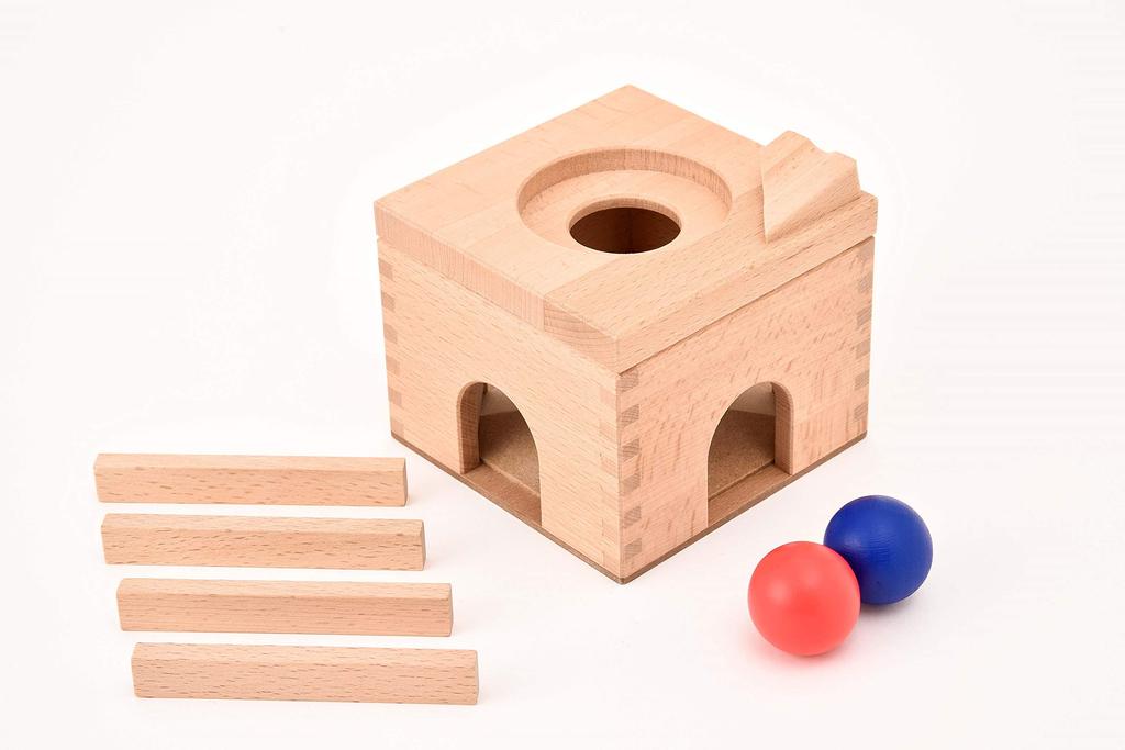 Gentosha Monteplus Montessori Style Spinning Ball Drop