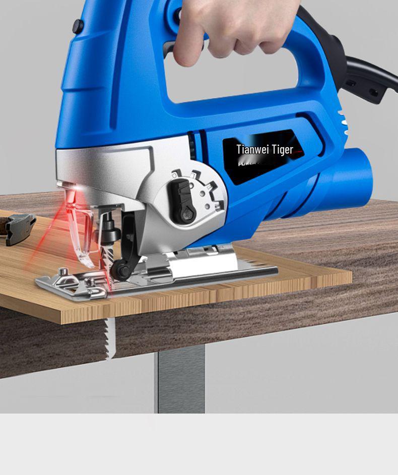 High-Power Multifunctional Electric Jigsaw for Woodworking