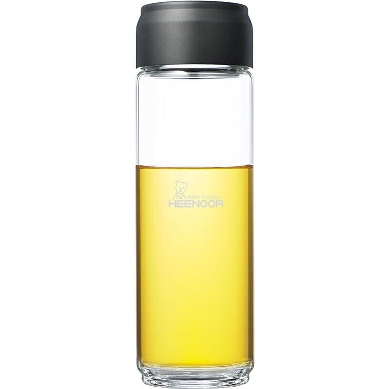 XINUO Portable Single-Layer Glass Cup