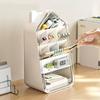 Pen holder organizer slant plug office desktop compartment organizer student desk clutter pen bucket stationery organization