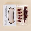 Cherry Glitter Removable Nail Stickers: Trendy Cross-Border Nail Art Pieces
