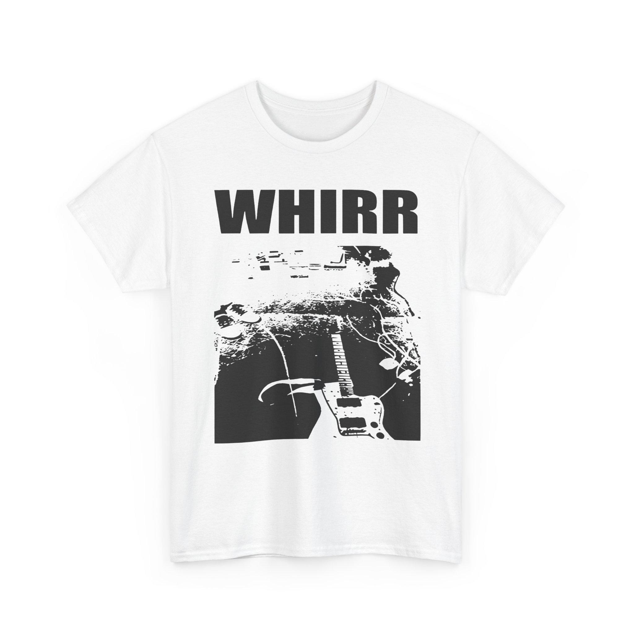 Whirr Band Tshirt Rock and Roll Music Pattern Tshirt Printed Pattern Casual Street Fashion Tshirt S