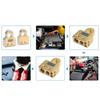 Heavy Duty 0/4/8/10 Car Battery Terminal Connectors AWG Gauge Digital Voltmeter Display Connectors Kit Truck