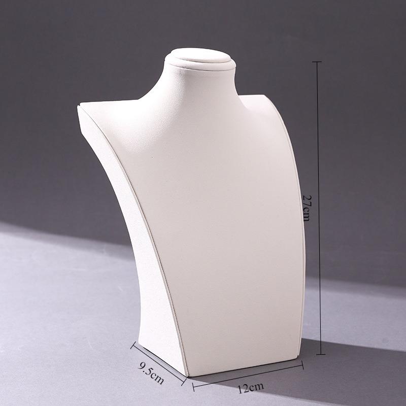 Necklace Jewelry Display Rack Counter Necklace Displays Stand Jeweler Jewellery Showcase Shelf Exquisite Live Pictures Props