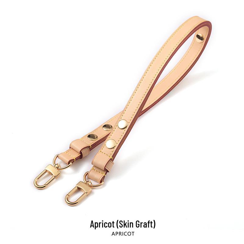 MHS-C-38 Adjustable Three-Speed Brown Women's Underarm Bag with Rivet Shoulder Strap, 26 Wash Bag Transformation.