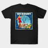 Męska Czarna Koszulka z Nadrukiem Zespół No Doubt "Tragic Kingdom" Vintage Nadruk na Papierze Transferowym Bez Cięcia Bawełniana Koszulka