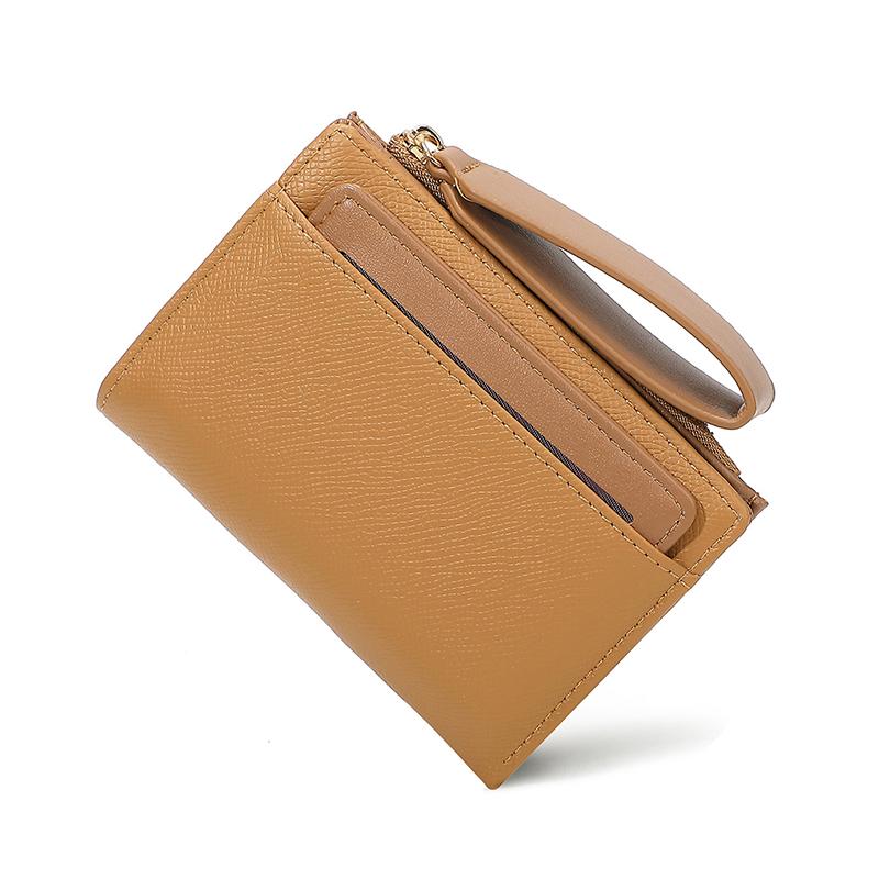 New Design Women'S Short Wallet With 8 Card Slots & Zipper Coin Pocket - Blocking Multi-Function Purse