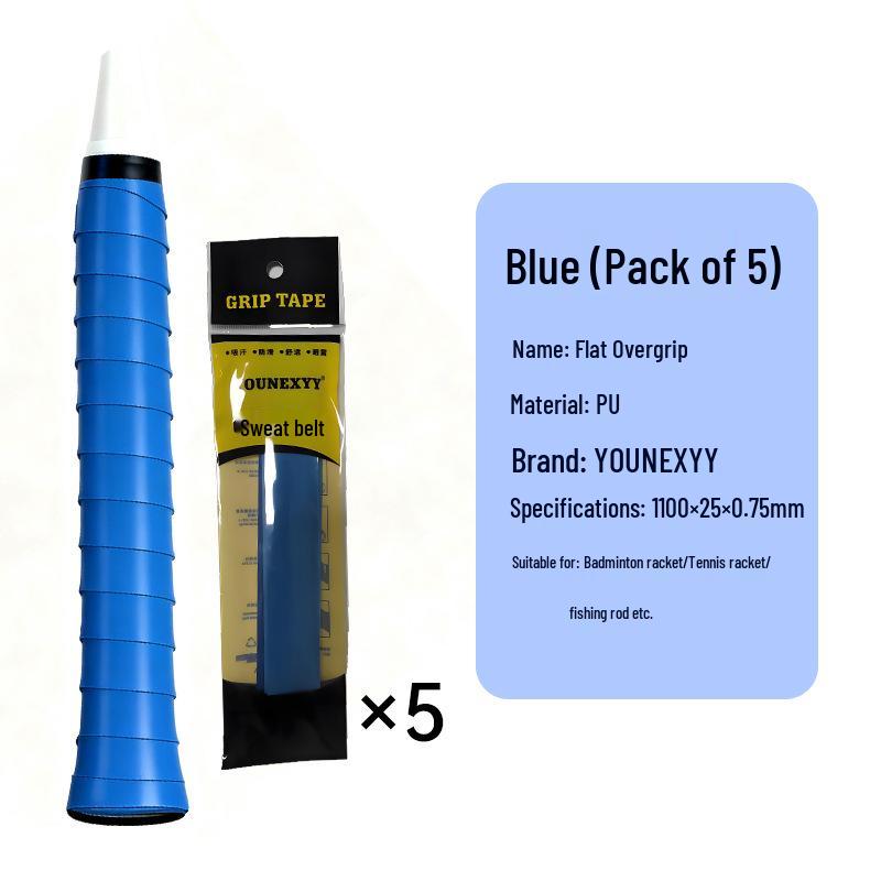 Pro Badminton & Tennis Overgrip: Verschleißfest, Rutschfest, Stoßdämpfendes Klebe-Griffband