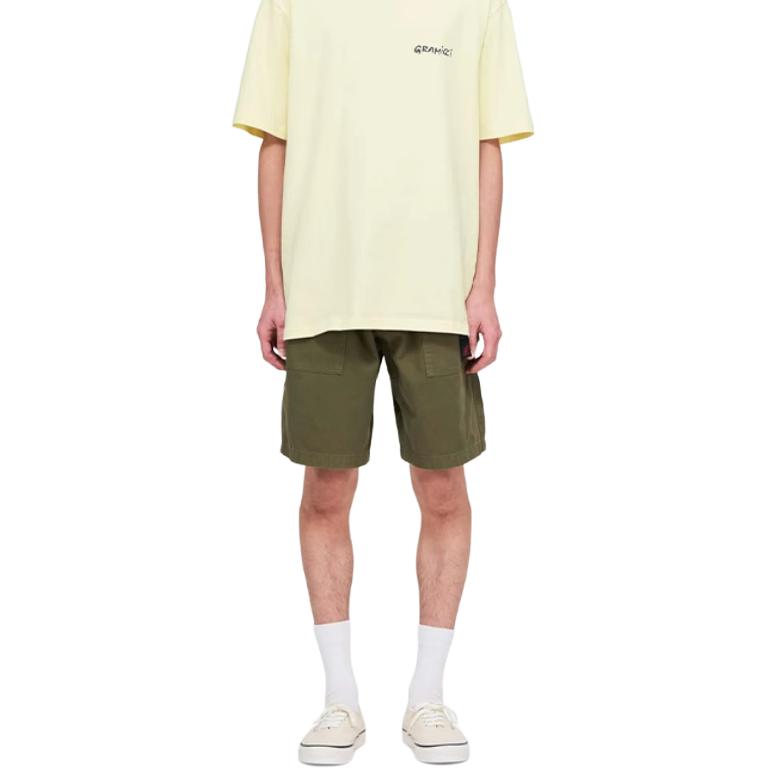 Gramicci SS24 Wild Man Casual Shorts Unisex Black G4SU-P002