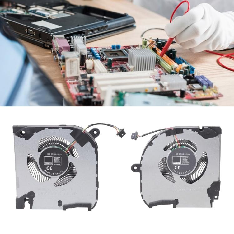 Laptops CPU GPU Cooling Fan DC5V 0.5A 4Pin Computer Radiators for G7 7500